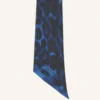 Twilly in seta con stampa leopardata Twilly in seta con stampa leopardata