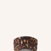 Visiera con stampa leopardata Lanvin Visiera con stampa leopardata Lanvin