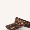 Visiera con stampa leopardata Lanvin Visiera con stampa leopardata Lanvin