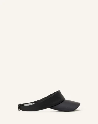 Visiera in pelle Lanvin