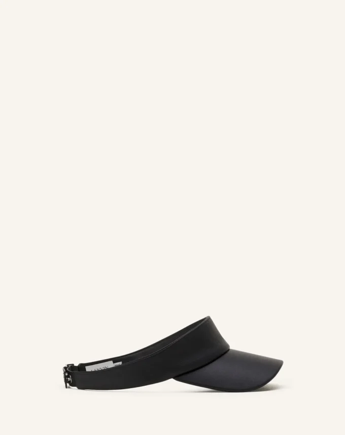 Visiera in pelle Lanvin Visiera in pelle Lanvin